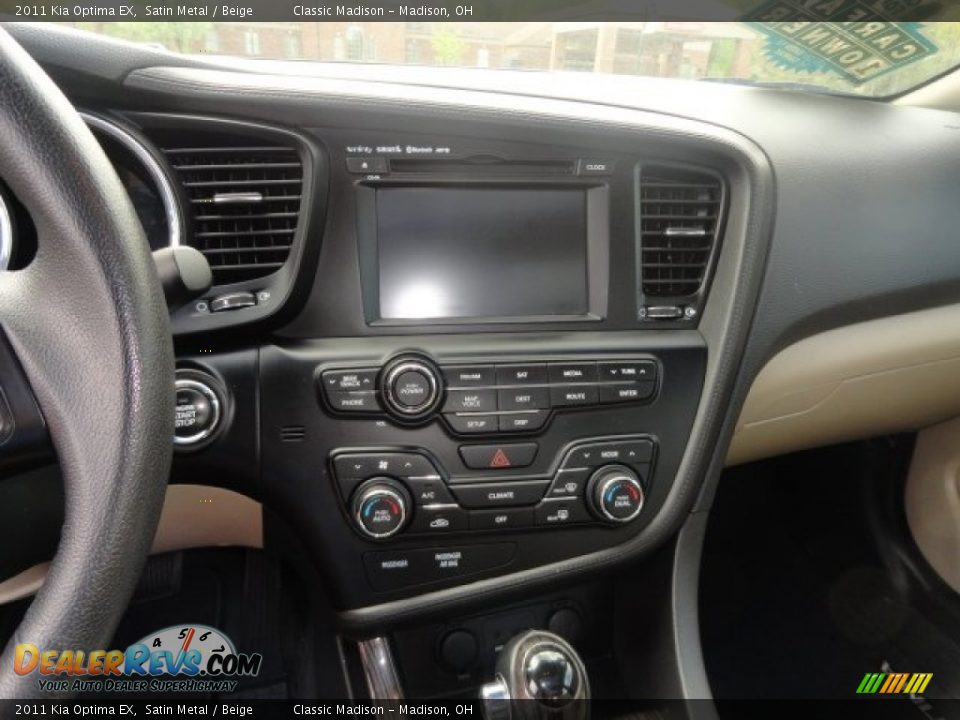 2011 Kia Optima EX Satin Metal / Beige Photo #8