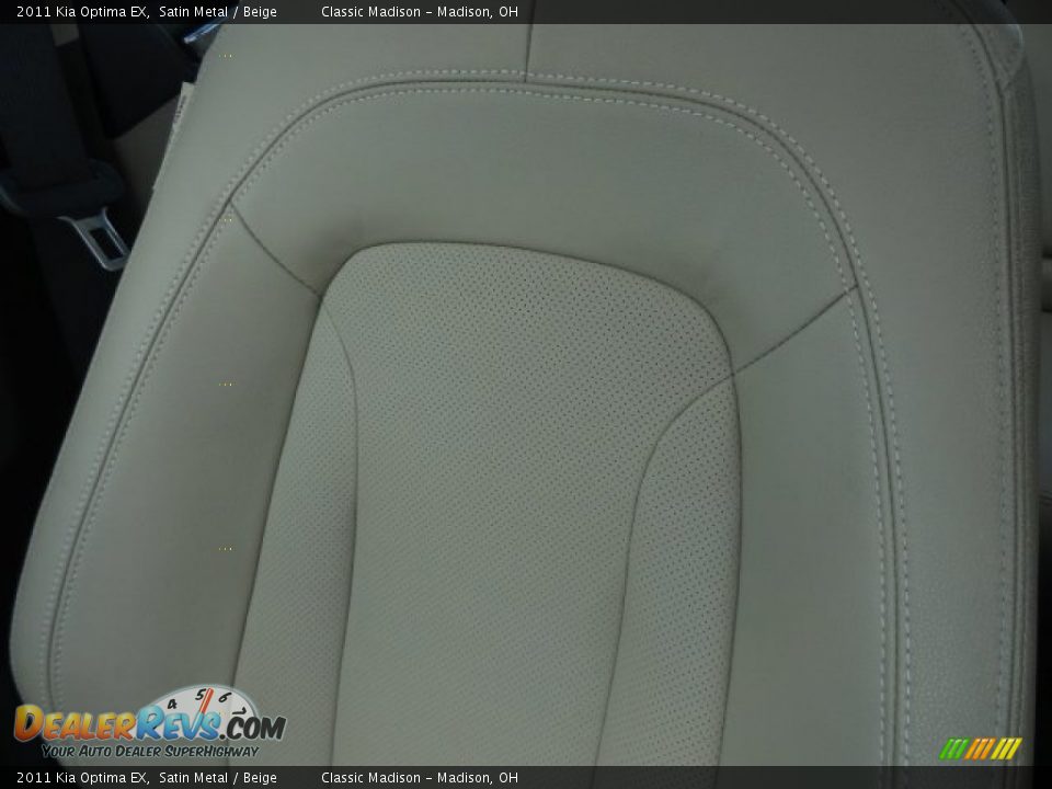 2011 Kia Optima EX Satin Metal / Beige Photo #10
