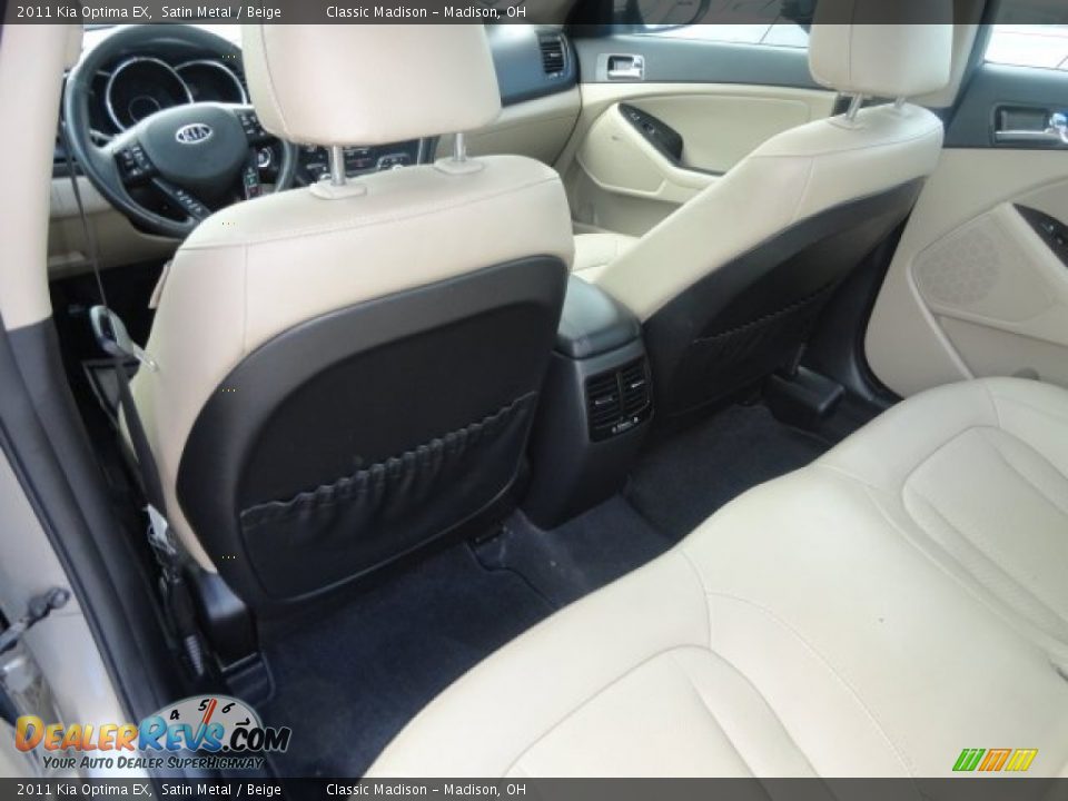 Rear Seat of 2011 Kia Optima EX Photo #11