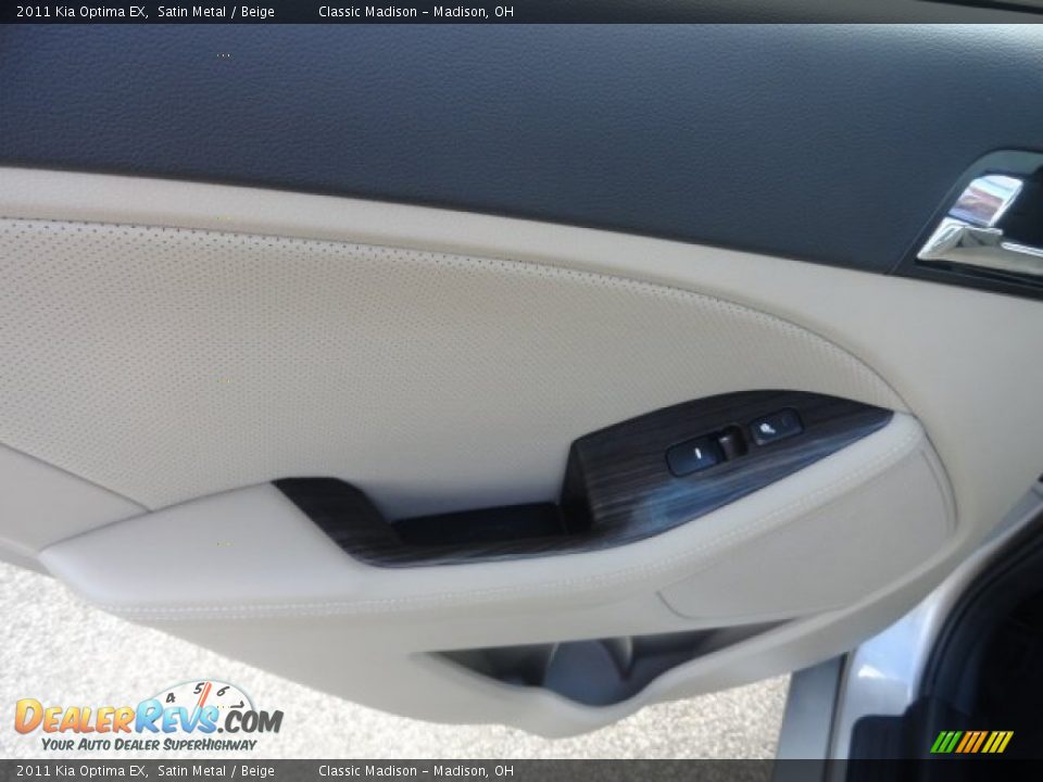 2011 Kia Optima EX Satin Metal / Beige Photo #12