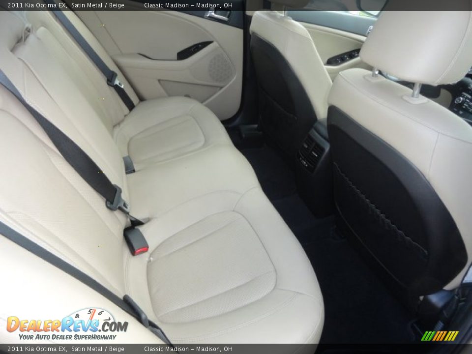 2011 Kia Optima EX Satin Metal / Beige Photo #14