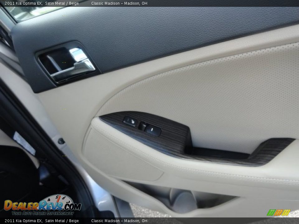 2011 Kia Optima EX Satin Metal / Beige Photo #15