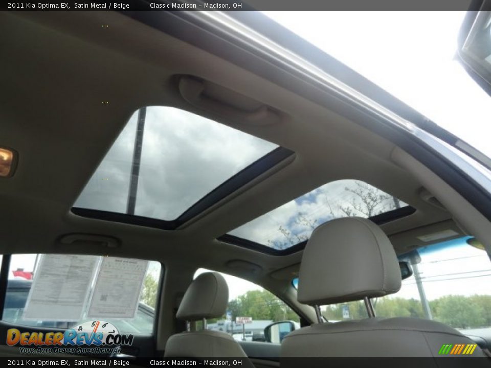 2011 Kia Optima EX Satin Metal / Beige Photo #16