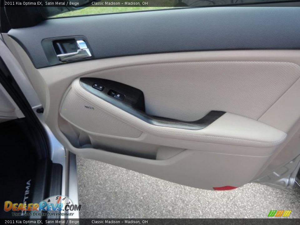 2011 Kia Optima EX Satin Metal / Beige Photo #17