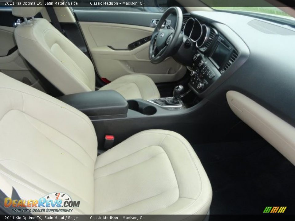 2011 Kia Optima EX Satin Metal / Beige Photo #18
