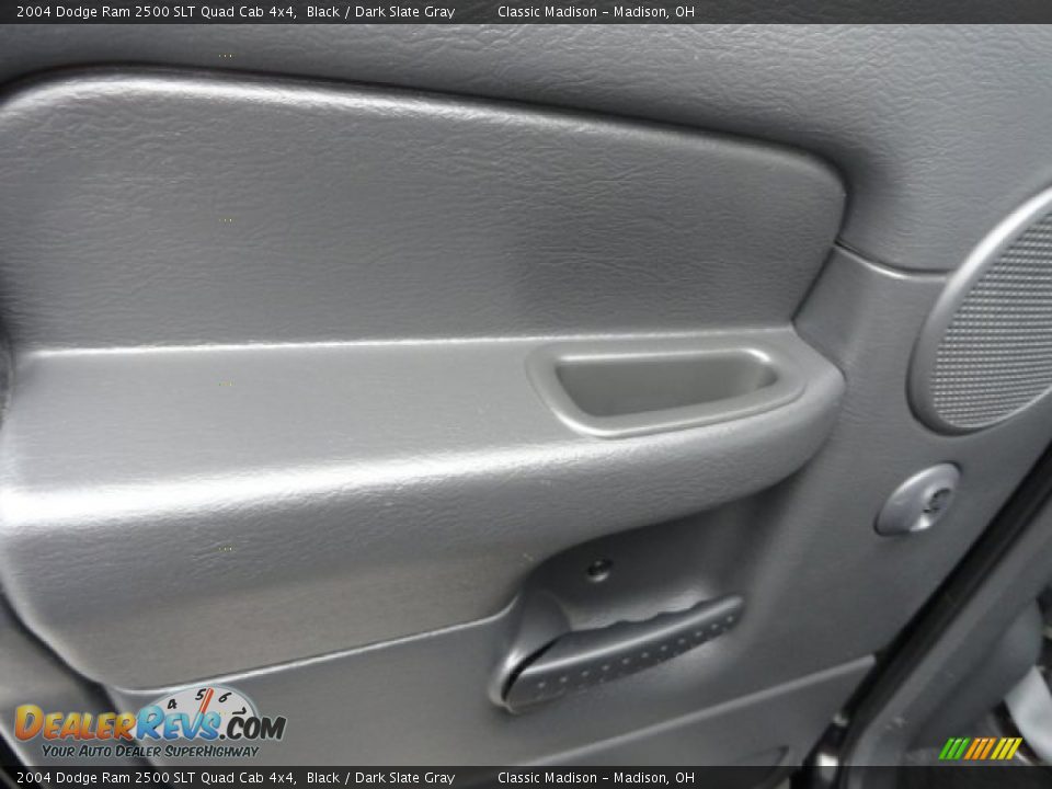 2004 Dodge Ram 2500 SLT Quad Cab 4x4 Black / Dark Slate Gray Photo #7