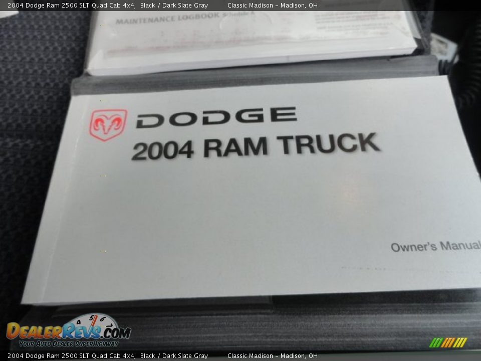 2004 Dodge Ram 2500 SLT Quad Cab 4x4 Black / Dark Slate Gray Photo #12