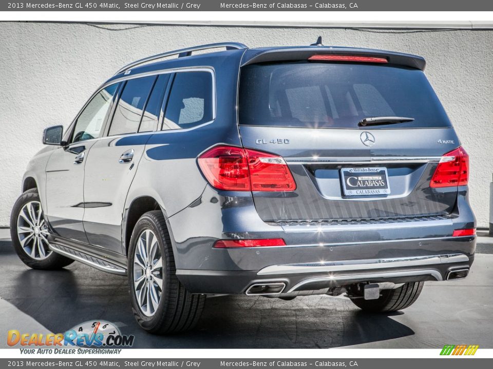 2013 Mercedes-Benz GL 450 4Matic Steel Grey Metallic / Grey Photo #2