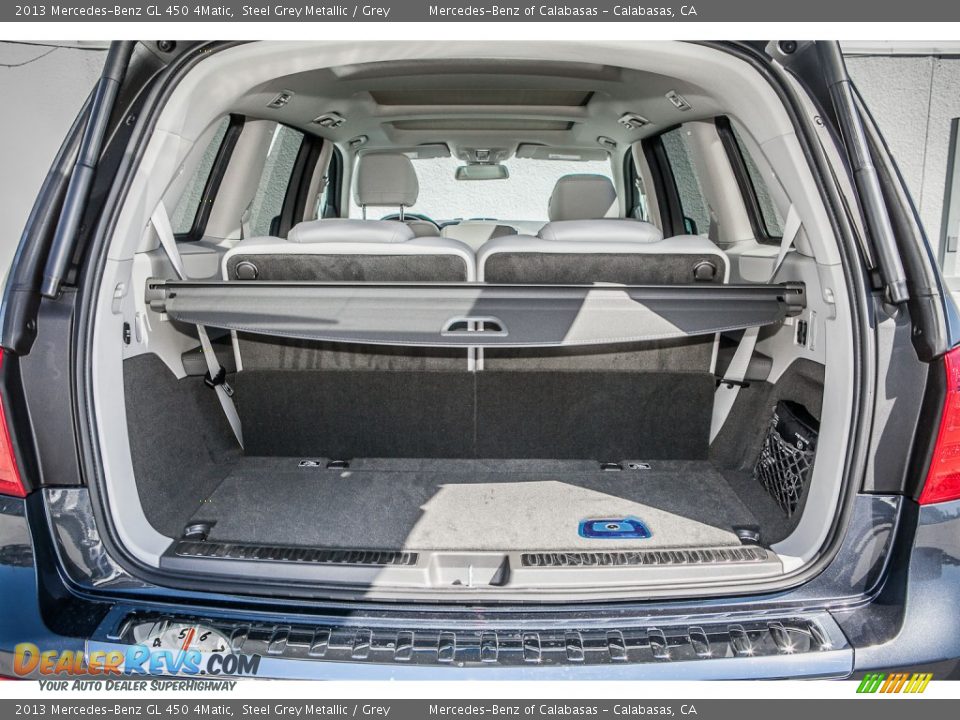 2013 Mercedes-Benz GL 450 4Matic Steel Grey Metallic / Grey Photo #4