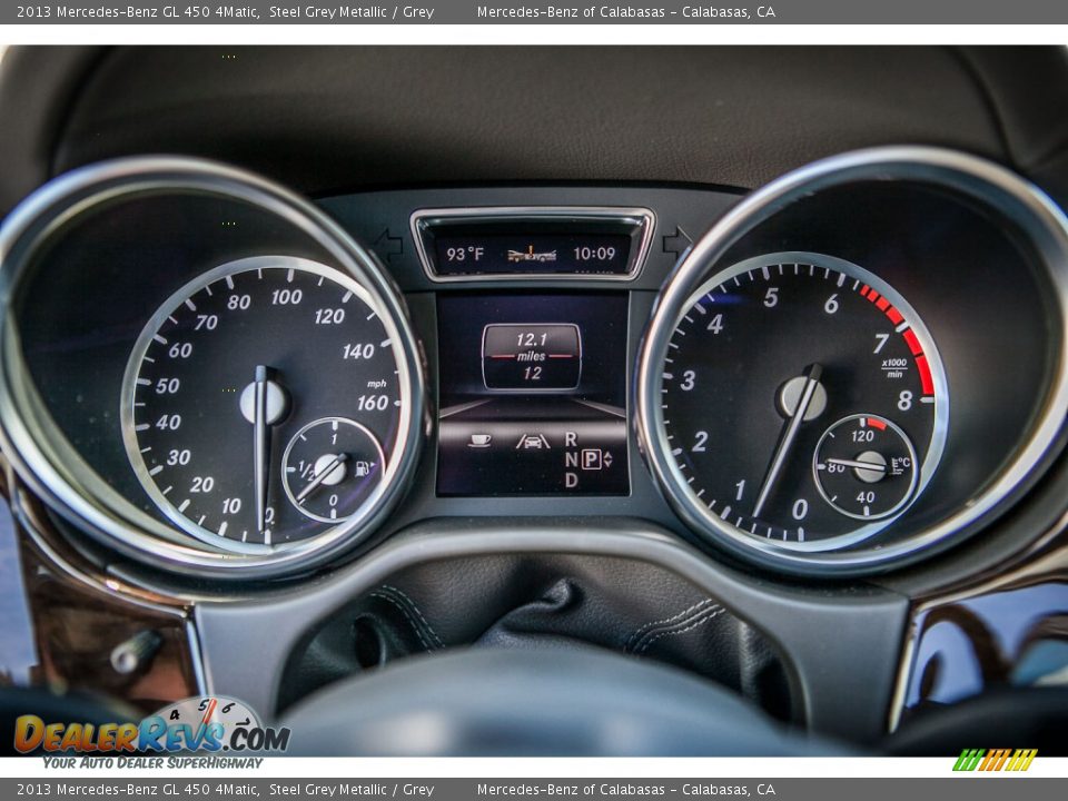 2013 Mercedes-Benz GL 450 4Matic Steel Grey Metallic / Grey Photo #6