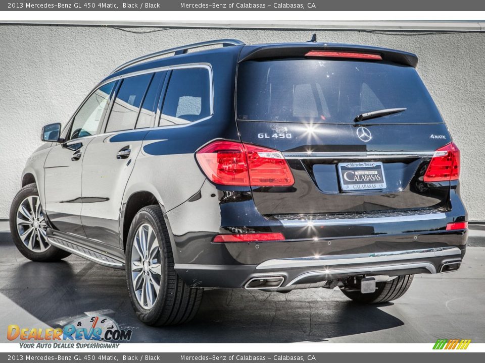 2013 Mercedes-Benz GL 450 4Matic Black / Black Photo #2