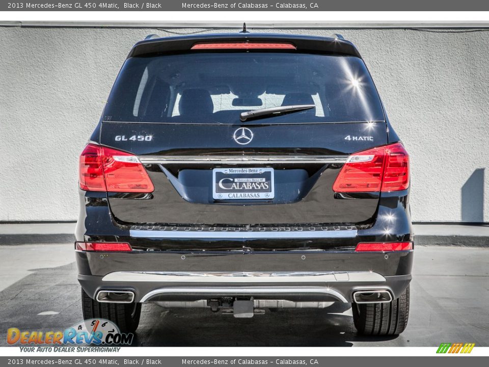 2013 Mercedes-Benz GL 450 4Matic Black / Black Photo #3