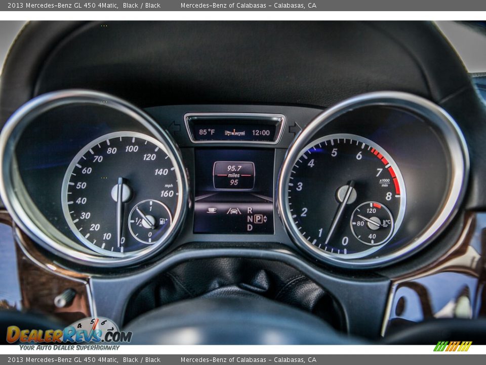 2013 Mercedes-Benz GL 450 4Matic Black / Black Photo #6