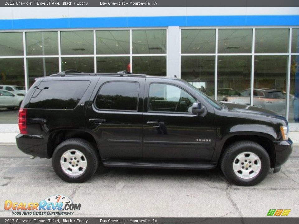 2013 Chevrolet Tahoe LT 4x4 Black / Ebony Photo #2