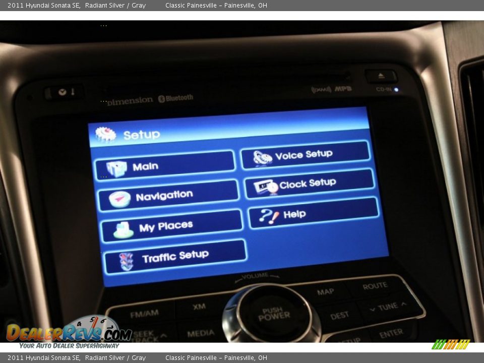 2011 Hyundai Sonata SE Radiant Silver / Gray Photo #20