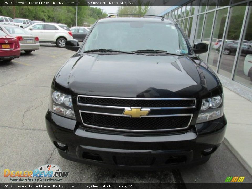 2013 Chevrolet Tahoe LT 4x4 Black / Ebony Photo #4