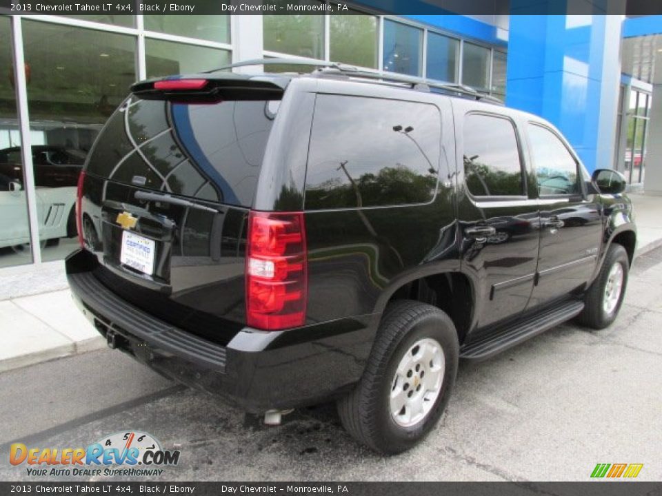 2013 Chevrolet Tahoe LT 4x4 Black / Ebony Photo #7