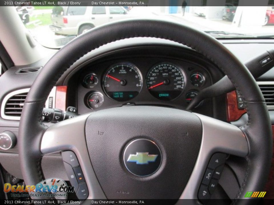 2013 Chevrolet Tahoe LT 4x4 Black / Ebony Photo #13
