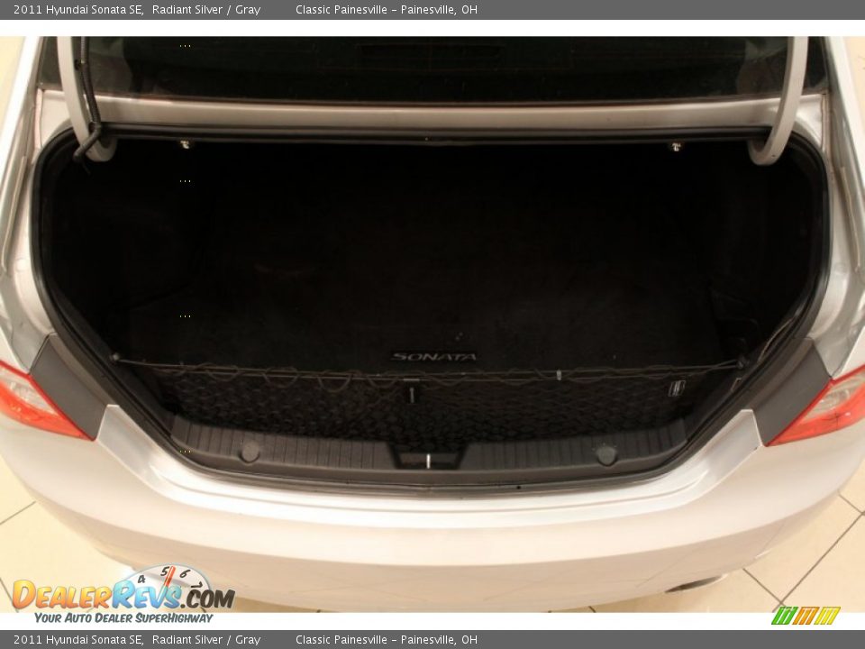2011 Hyundai Sonata SE Radiant Silver / Gray Photo #30