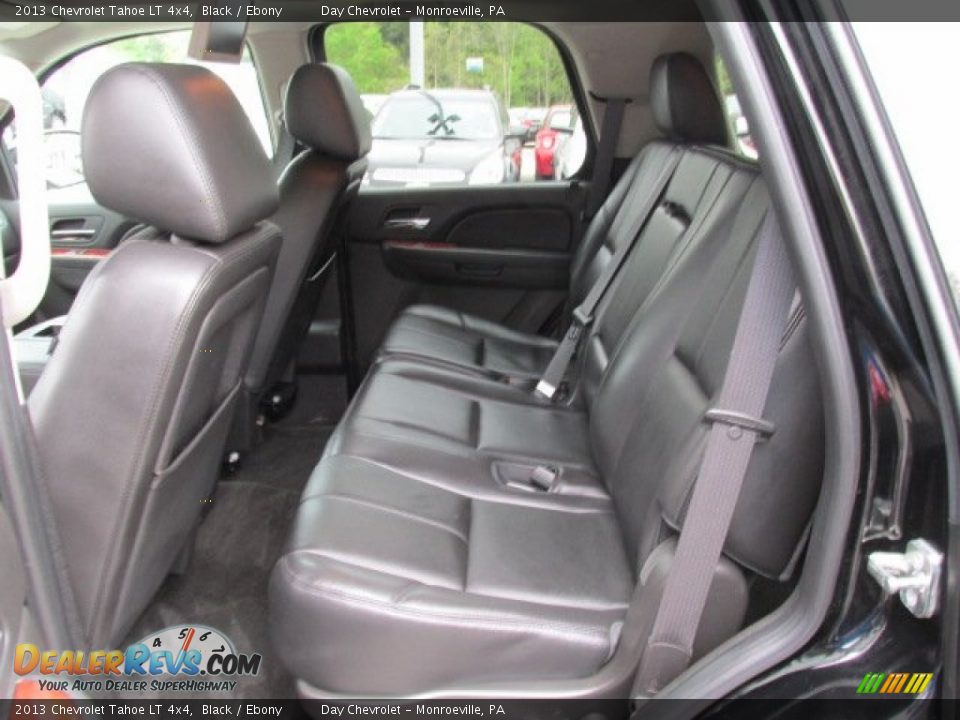 2013 Chevrolet Tahoe LT 4x4 Black / Ebony Photo #16