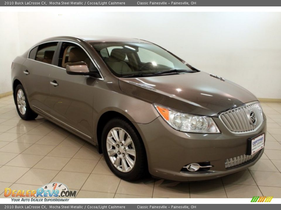 2010 Buick LaCrosse CX Mocha Steel Metallic / Cocoa/Light Cashmere Photo #1