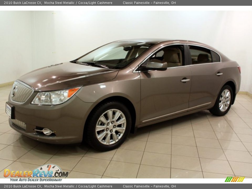 2010 Buick LaCrosse CX Mocha Steel Metallic / Cocoa/Light Cashmere Photo #3