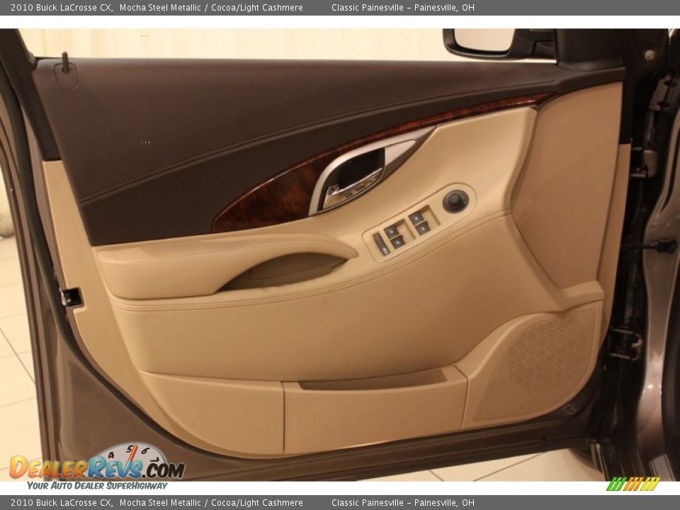 2010 Buick LaCrosse CX Mocha Steel Metallic / Cocoa/Light Cashmere Photo #4