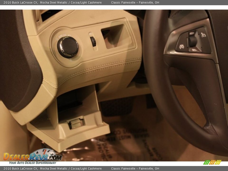 2010 Buick LaCrosse CX Mocha Steel Metallic / Cocoa/Light Cashmere Photo #7