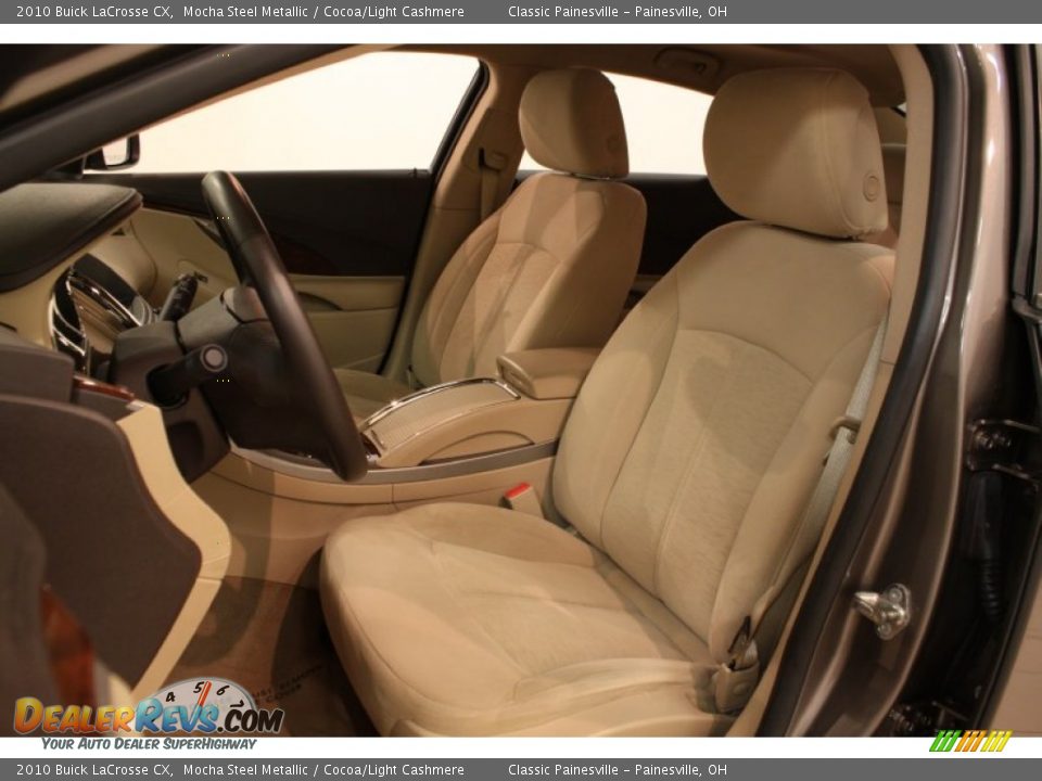 2010 Buick LaCrosse CX Mocha Steel Metallic / Cocoa/Light Cashmere Photo #9