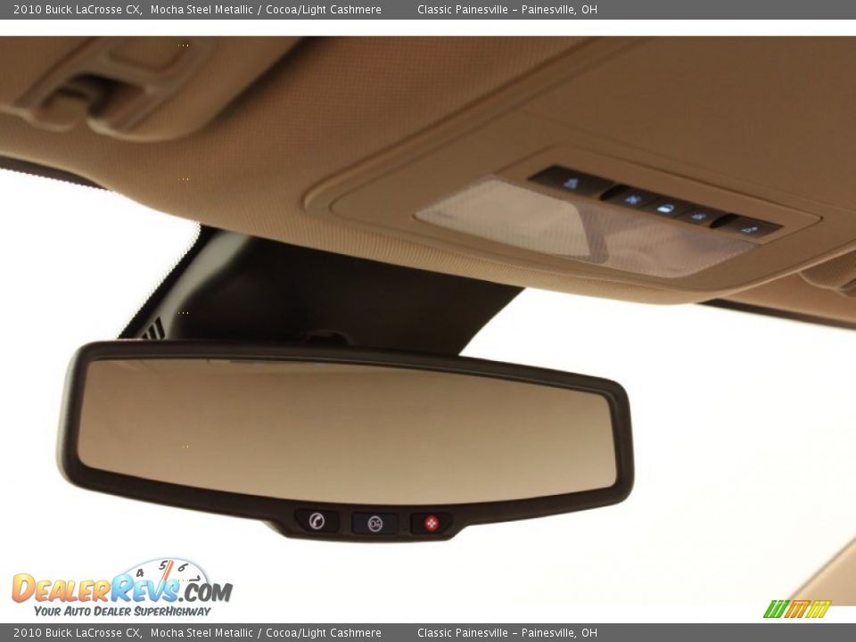 2010 Buick LaCrosse CX Mocha Steel Metallic / Cocoa/Light Cashmere Photo #12