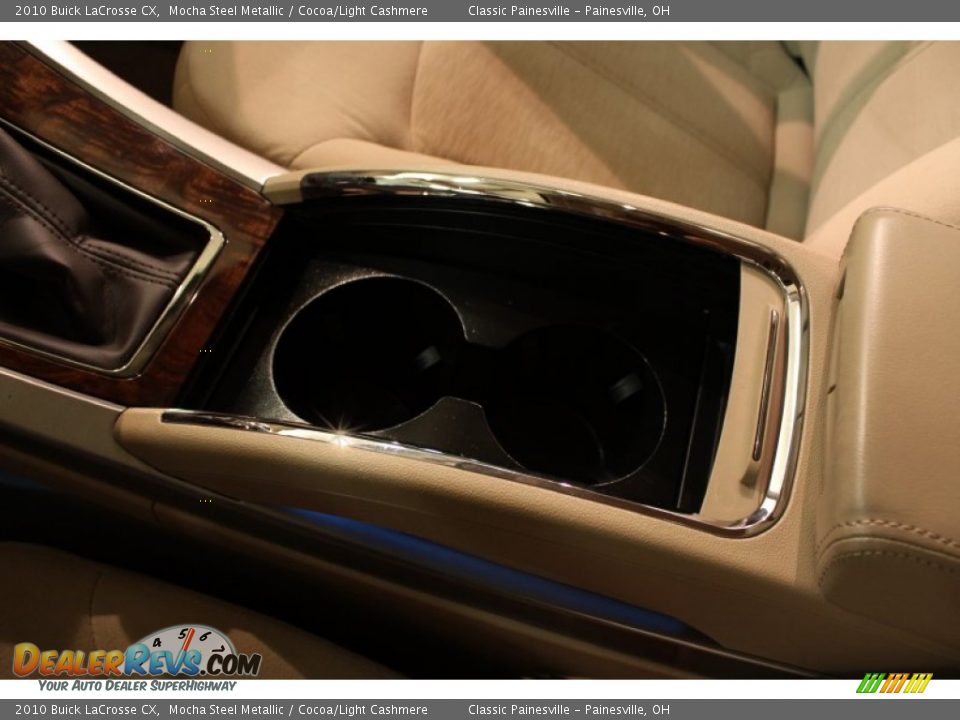 2010 Buick LaCrosse CX Mocha Steel Metallic / Cocoa/Light Cashmere Photo #16