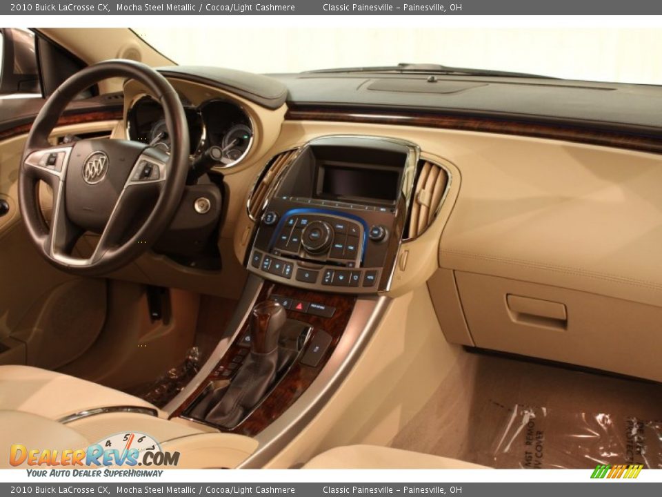2010 Buick LaCrosse CX Mocha Steel Metallic / Cocoa/Light Cashmere Photo #17