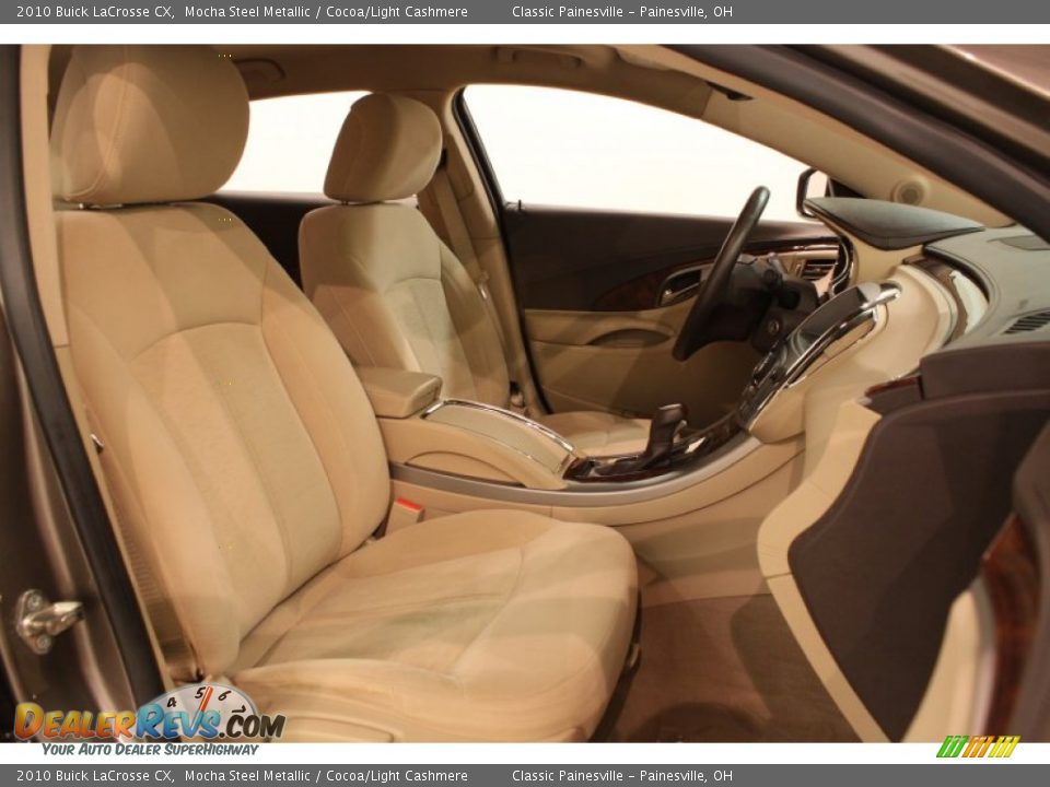 2010 Buick LaCrosse CX Mocha Steel Metallic / Cocoa/Light Cashmere Photo #18