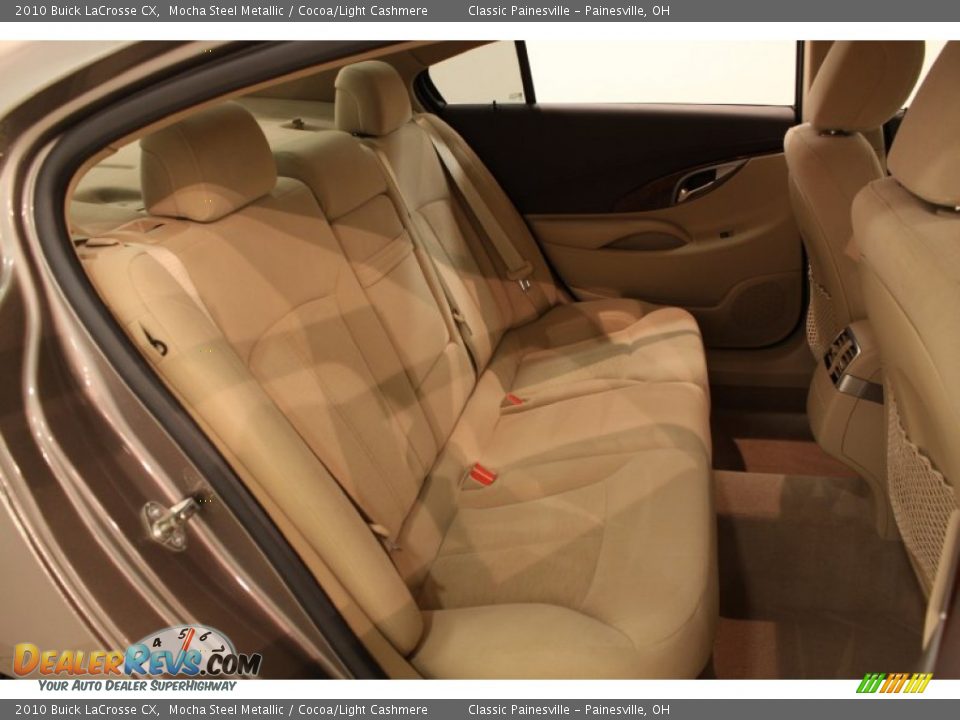2010 Buick LaCrosse CX Mocha Steel Metallic / Cocoa/Light Cashmere Photo #19