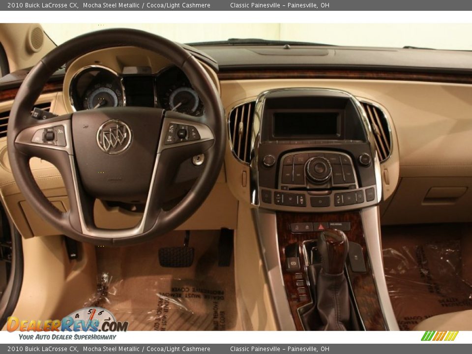 2010 Buick LaCrosse CX Mocha Steel Metallic / Cocoa/Light Cashmere Photo #21