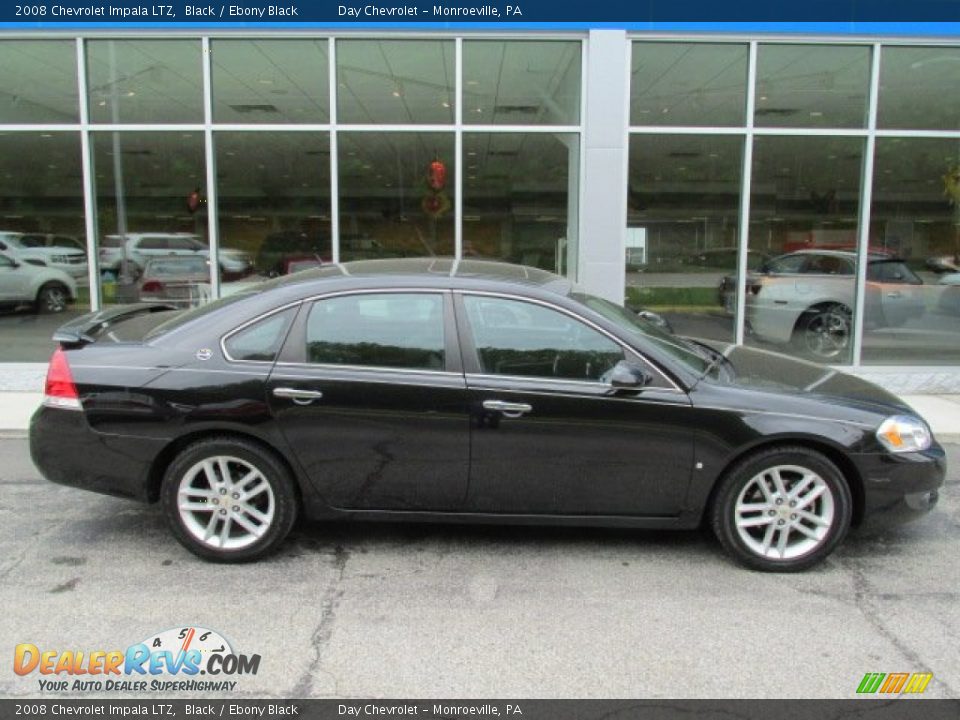 2008 Chevrolet Impala LTZ Black / Ebony Black Photo #2