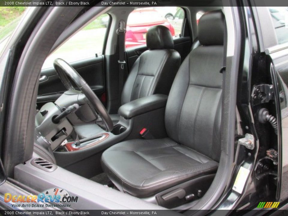 2008 Chevrolet Impala LTZ Black / Ebony Black Photo #10