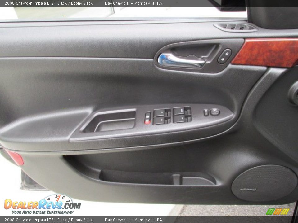 2008 Chevrolet Impala LTZ Black / Ebony Black Photo #13