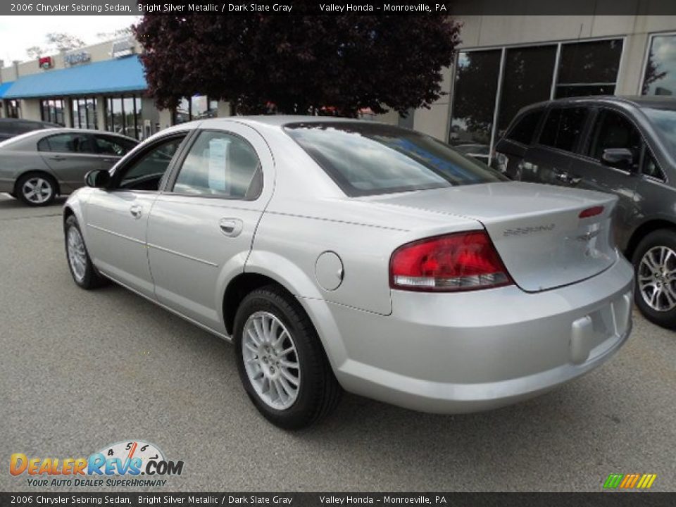 2006 Chrysler Sebring Sedan Bright Silver Metallic / Dark Slate Gray Photo #3