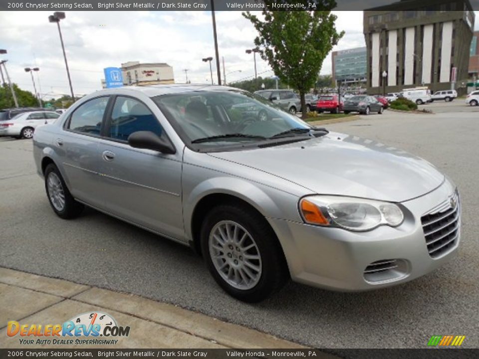2006 Chrysler Sebring Sedan Bright Silver Metallic / Dark Slate Gray Photo #5