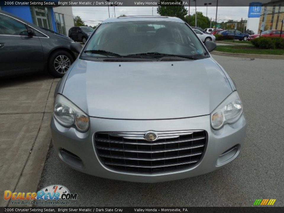 2006 Chrysler Sebring Sedan Bright Silver Metallic / Dark Slate Gray Photo #6