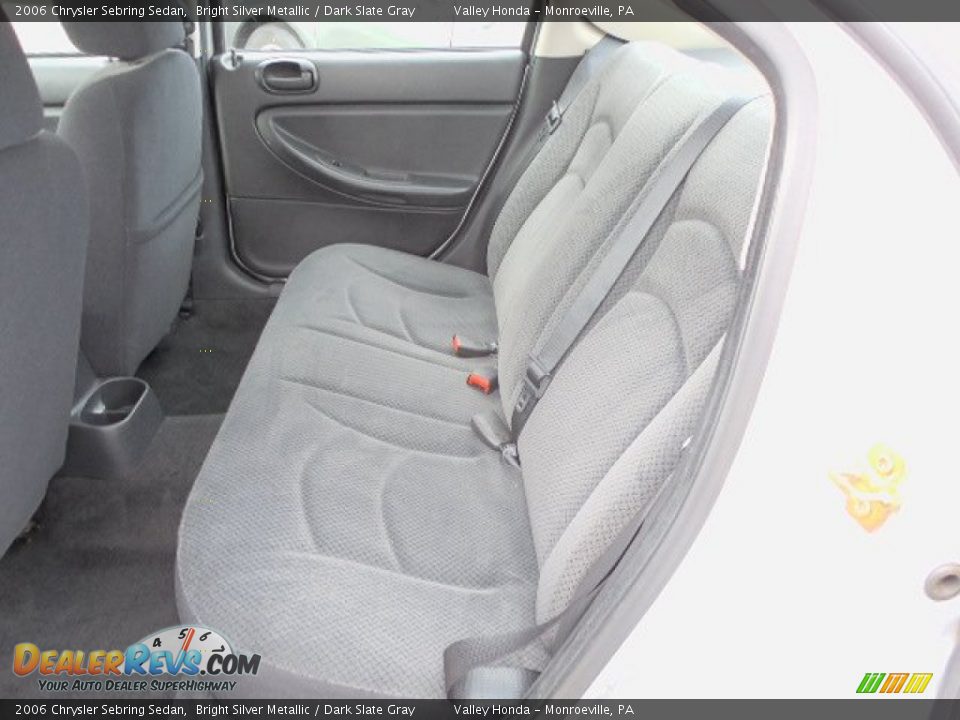 2006 Chrysler Sebring Sedan Bright Silver Metallic / Dark Slate Gray Photo #10