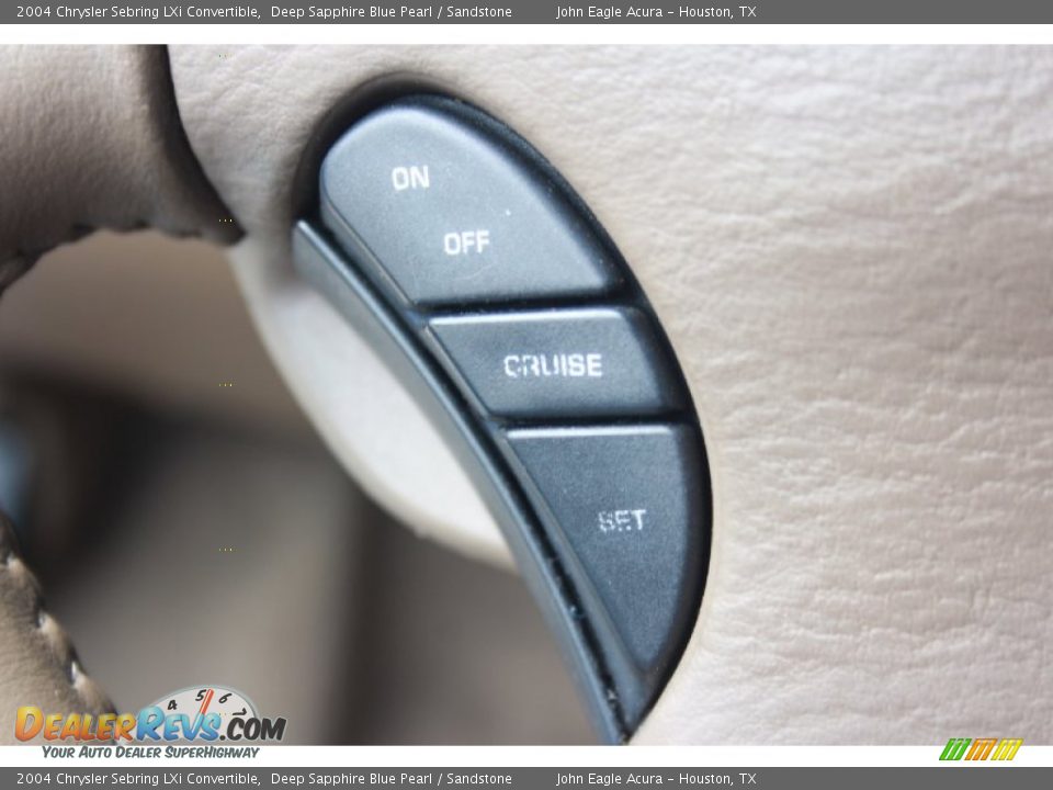 Controls of 2004 Chrysler Sebring LXi Convertible Photo #24