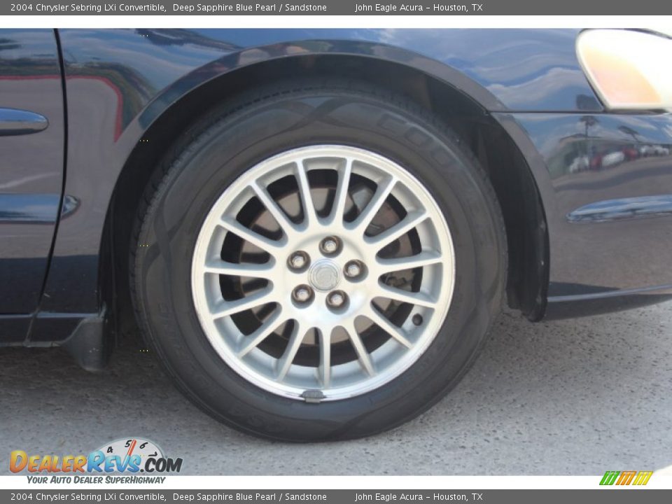 2004 Chrysler Sebring LXi Convertible Wheel Photo #27
