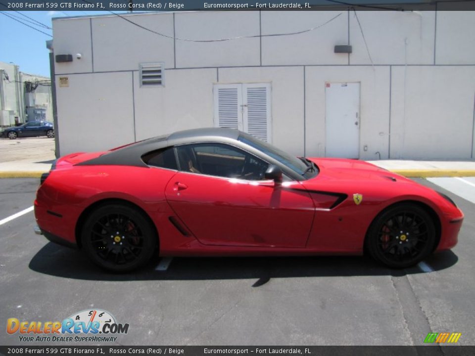 Rosso Corsa (Red) 2008 Ferrari 599 GTB Fiorano F1 Photo #10