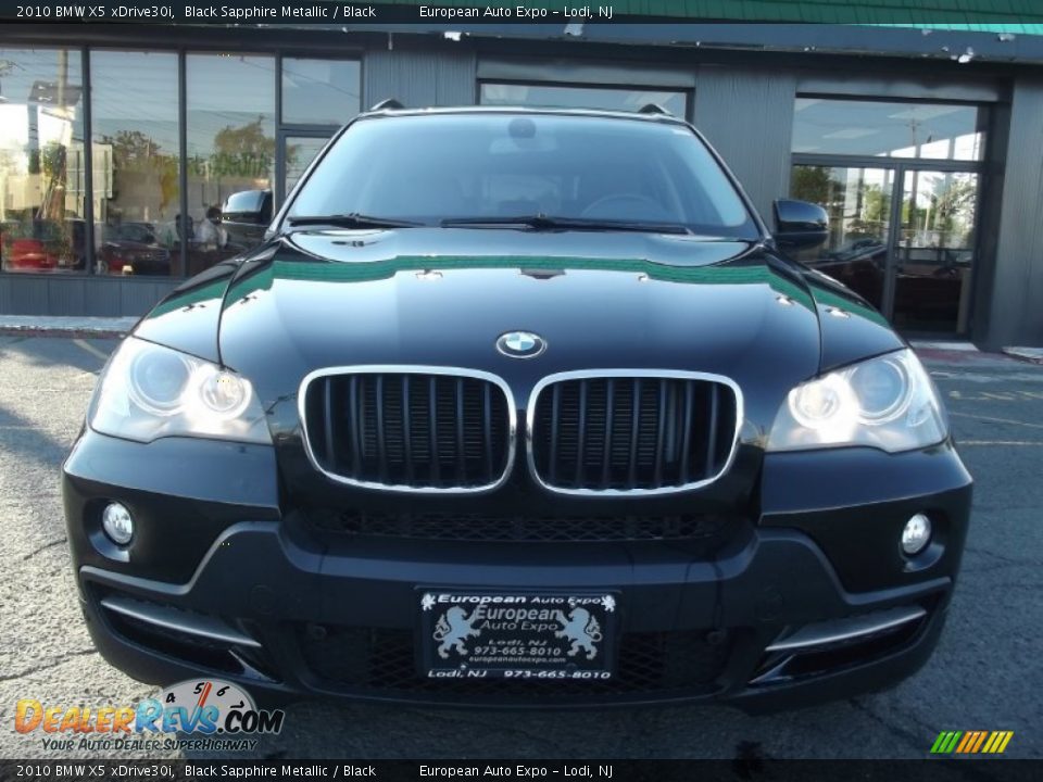 2010 BMW X5 xDrive30i Black Sapphire Metallic / Black Photo #3