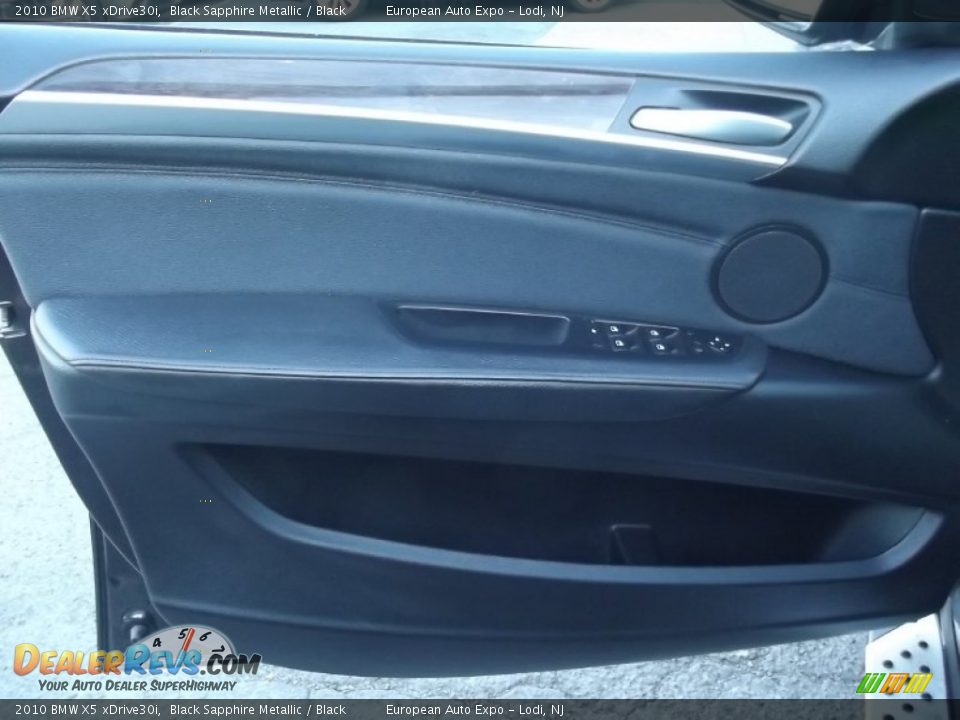 2010 BMW X5 xDrive30i Black Sapphire Metallic / Black Photo #8