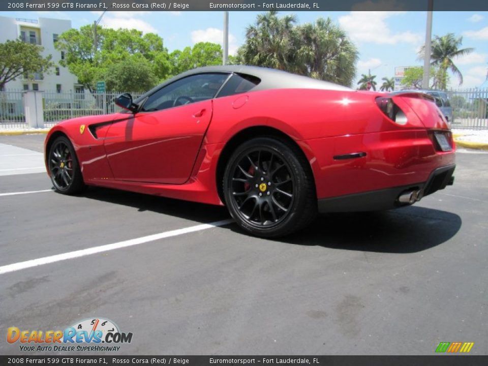 Rosso Corsa (Red) 2008 Ferrari 599 GTB Fiorano F1 Photo #17