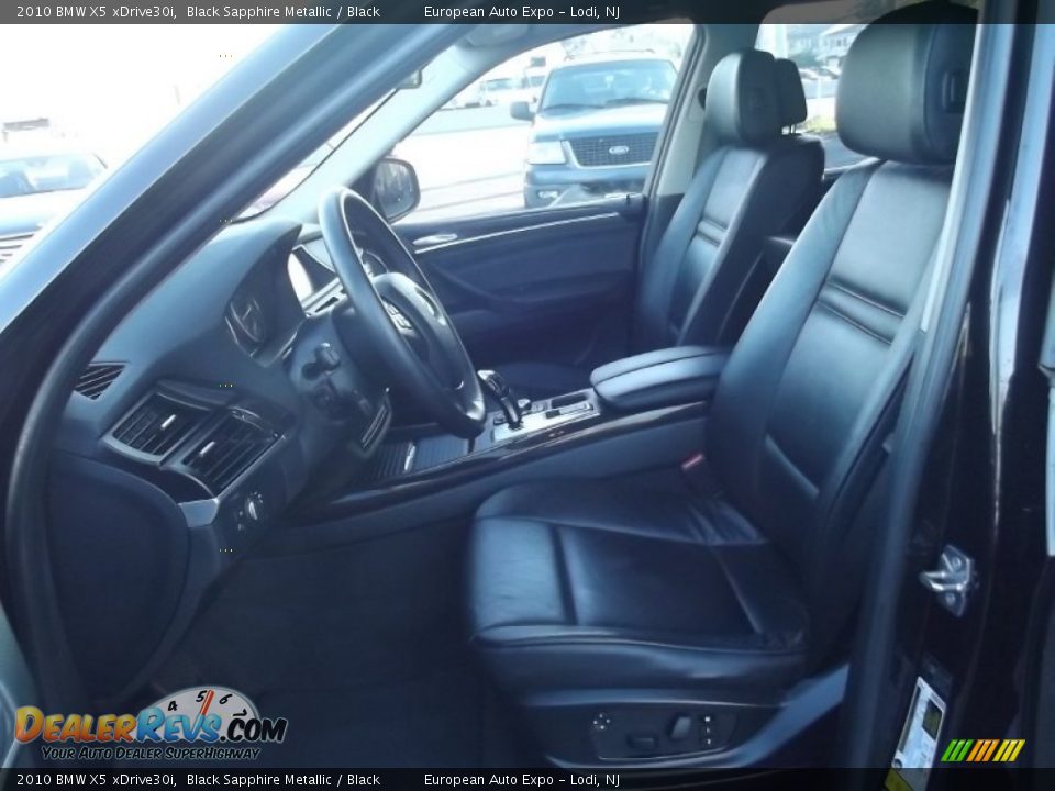 2010 BMW X5 xDrive30i Black Sapphire Metallic / Black Photo #10