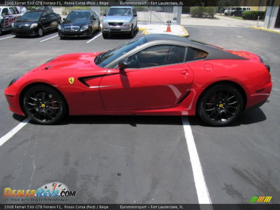 Rosso Corsa (Red) 2008 Ferrari 599 GTB Fiorano F1 Photo #19